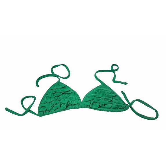 Ruffled Bikini Top