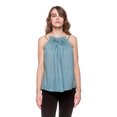thumbnail image 1 of Ruffled Sleeveless Strap Shoulder Cotton Top, 1 of 3