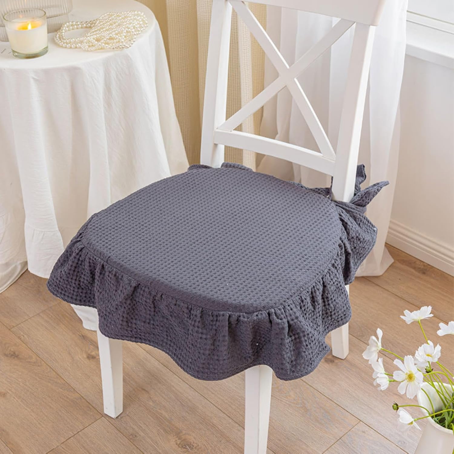 Cricket Chair Cushions In Grey Cricket Chair Cushion Set With