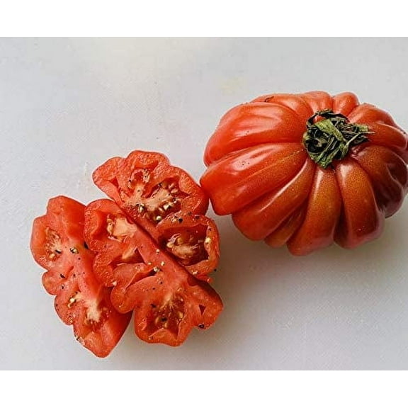 Ruffled Tomato Seeds - 25+ Seeds to Grow - Exotic Heirloom Vegetable Seeds for Planting - Non-GMO