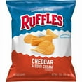 thumbnail image 1 of Ruffles Cheddar & Sour Cream Potato Chips 1 oz, 1 of 3
