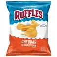 thumbnail image 1 of Ruffles Cheddar and Sour Cream Potato Chips, 2. 375 Ounce -- 24 per case., 1 of 1