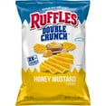 thumbnail image 1 of Ruffles Double Crunch, Honey Mustard Flavored Potato Chips, 7.25 oz Bag(pack of 6), 1 of 5