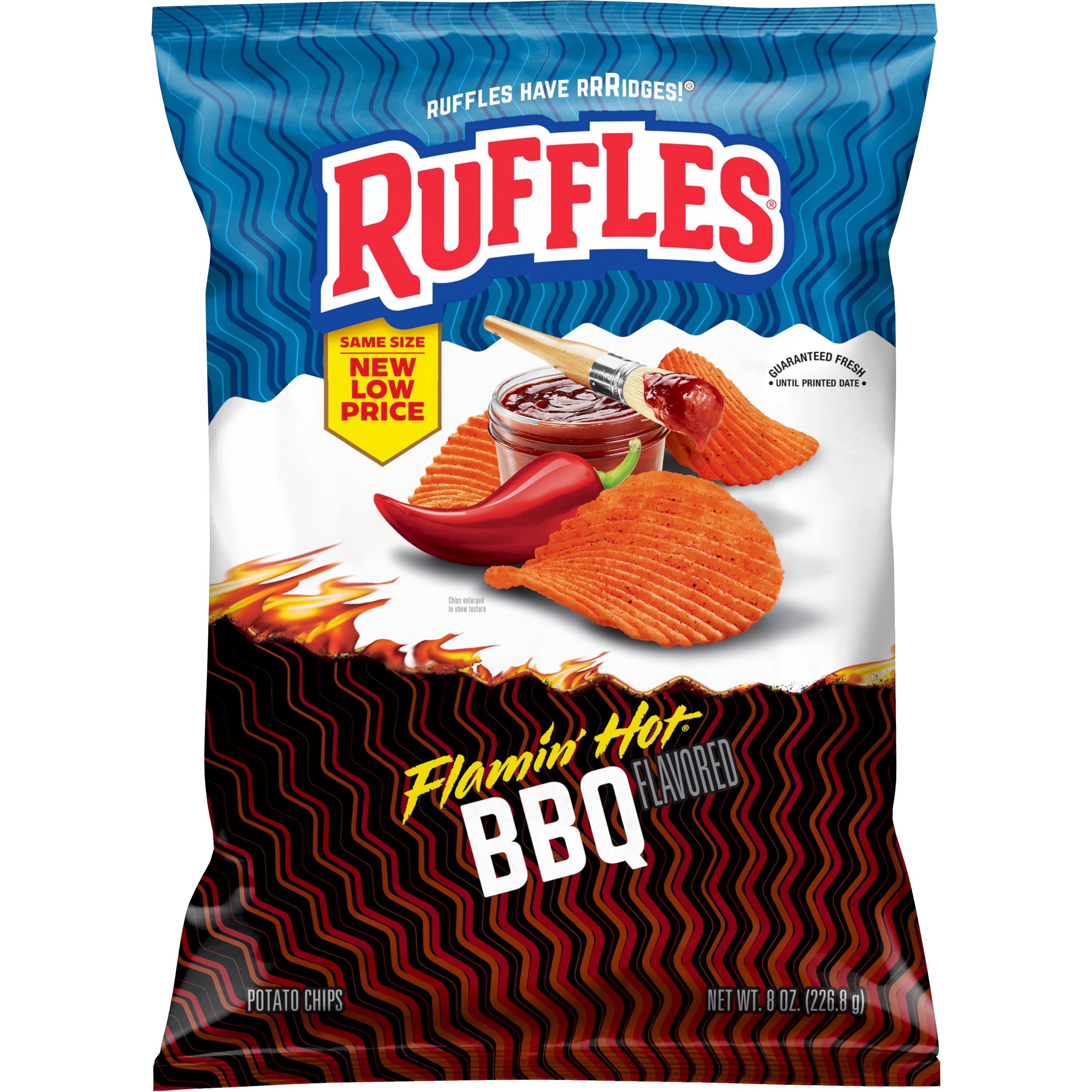 Dutch Crunch Sour Cream & Dill Kettle Potato Chips, 9 oz - Walmart.com