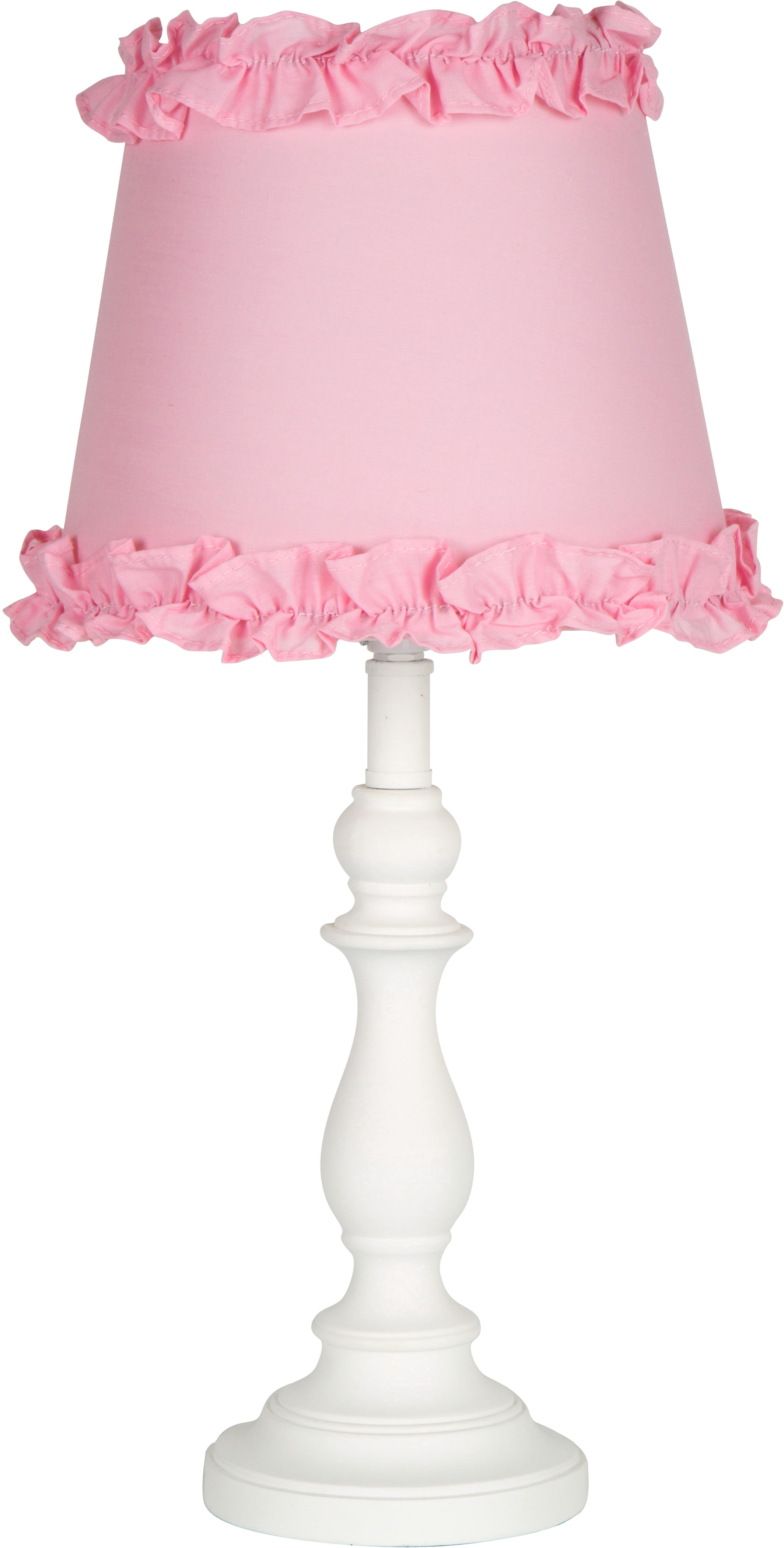 Ruffles Girls Table Lamp Pink Shade Walmart