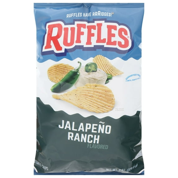Ruffles® Jalapeno Ranch Flavored Potato Chips