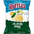 thumbnail image 1 of Ruffles Jalapeno Ranch Potato Chips, 2.625 oz Bag, 1 of 4