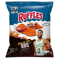 thumbnail image 1 of Ruffles Potato Chips Flamin Hot Bbq Flavored 1 oz, 1 of 4