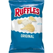 Ruffles Potato Chips Original Snack Chips, 8.5 Ounce Bag