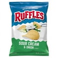 thumbnail image 1 of Ruffles Potato Chips Sour Cream & Onion 2.5 OZ, 1 of 4