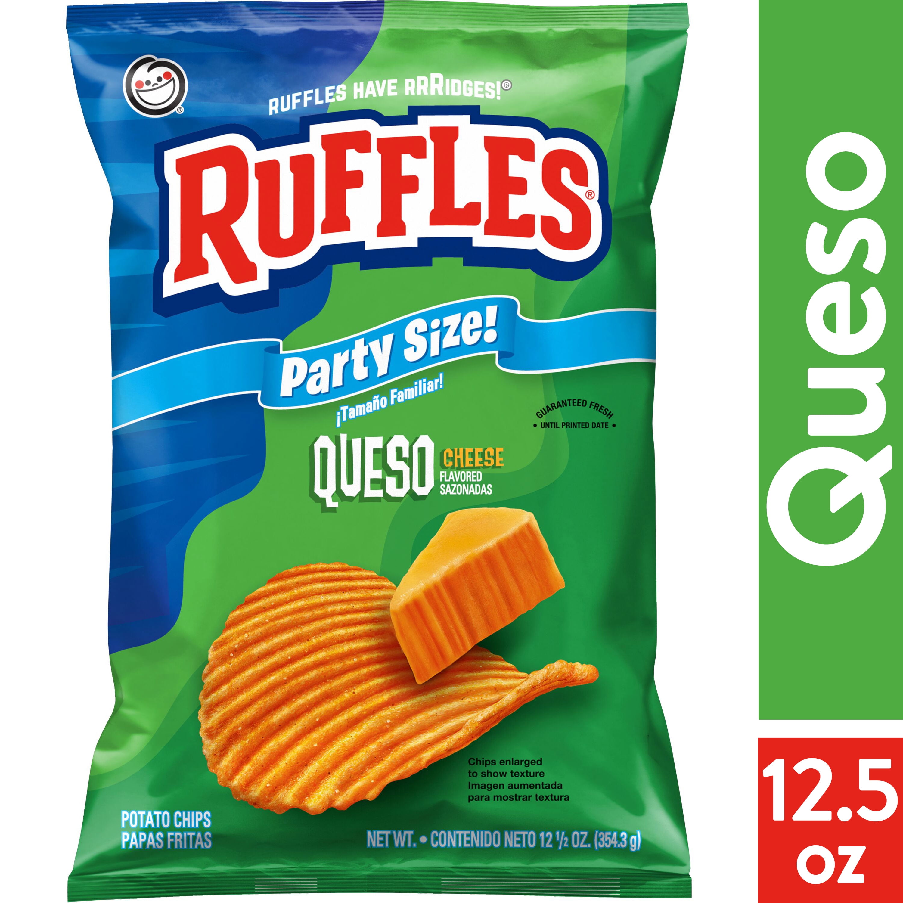 Ruffles Queso, 12.5 oz