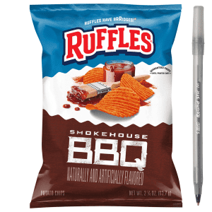 Ruffles Smokehouse BBQ Potato Chips