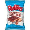 Ruffles Smokehouse Style Bbq Flavored Chips 9 Oz