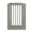 thumbnail image 1 of Ruffluv Individual Panel Pet Gate with Door - Large - 36"H - Grey Finish, 1 of 4
