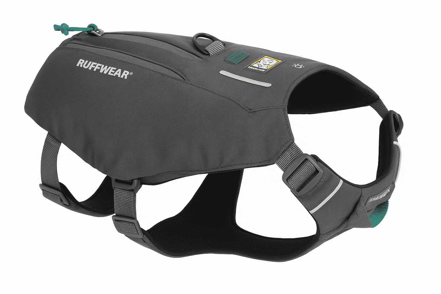 Ruffwear Switchbak Harness with Storage, Grey, Size S