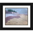 thumbnail image 1 of Rufo, John 18x15 Black Ornate Wood Framed with Double Matting Museum Art Print Titled - Fourth Cliff, 1 of 4