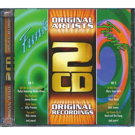 Rufus, Chaka Khan, James Brown, Billy Preston, Rick James, Etc. - Funk (20 tracks) (2xCD) - CD
