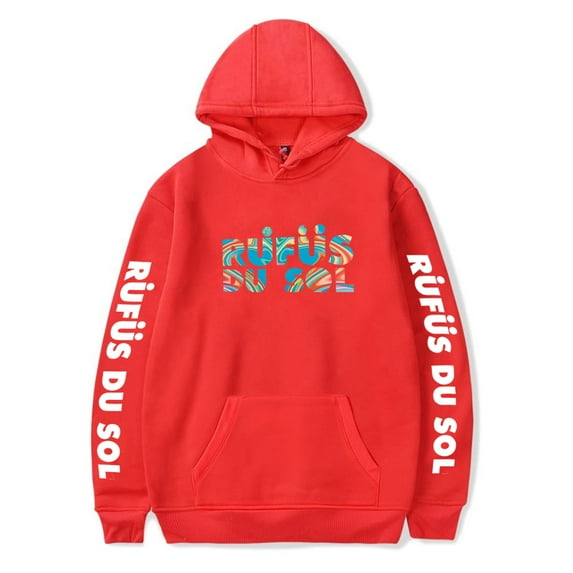 Rufus Du Sol Hooded sweatshirt unisex long sleeved retro casual pullover hooded sportswear