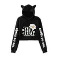 thumbnail image 1 of Rufus Du Sol Hoodie Cat Ear Fashion Street Trend Women's Short Hoodie Sportswear, 1 of 2