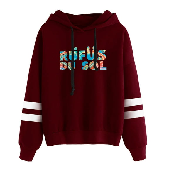 Rufus Du Sol Pullover Hoodie Unisex Long Sleeve Pocketless Fashion Sweatshirt