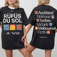 thumbnail image 1 of Rufus Du Sol Tour Shirt AU/NZ 22, Rufus Du Sol Inhale Exhale World Tour Shirt, 1 of 5