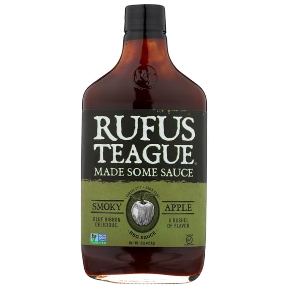 Rufus Teage Smoky Apple BBQ Sauce, 16oz