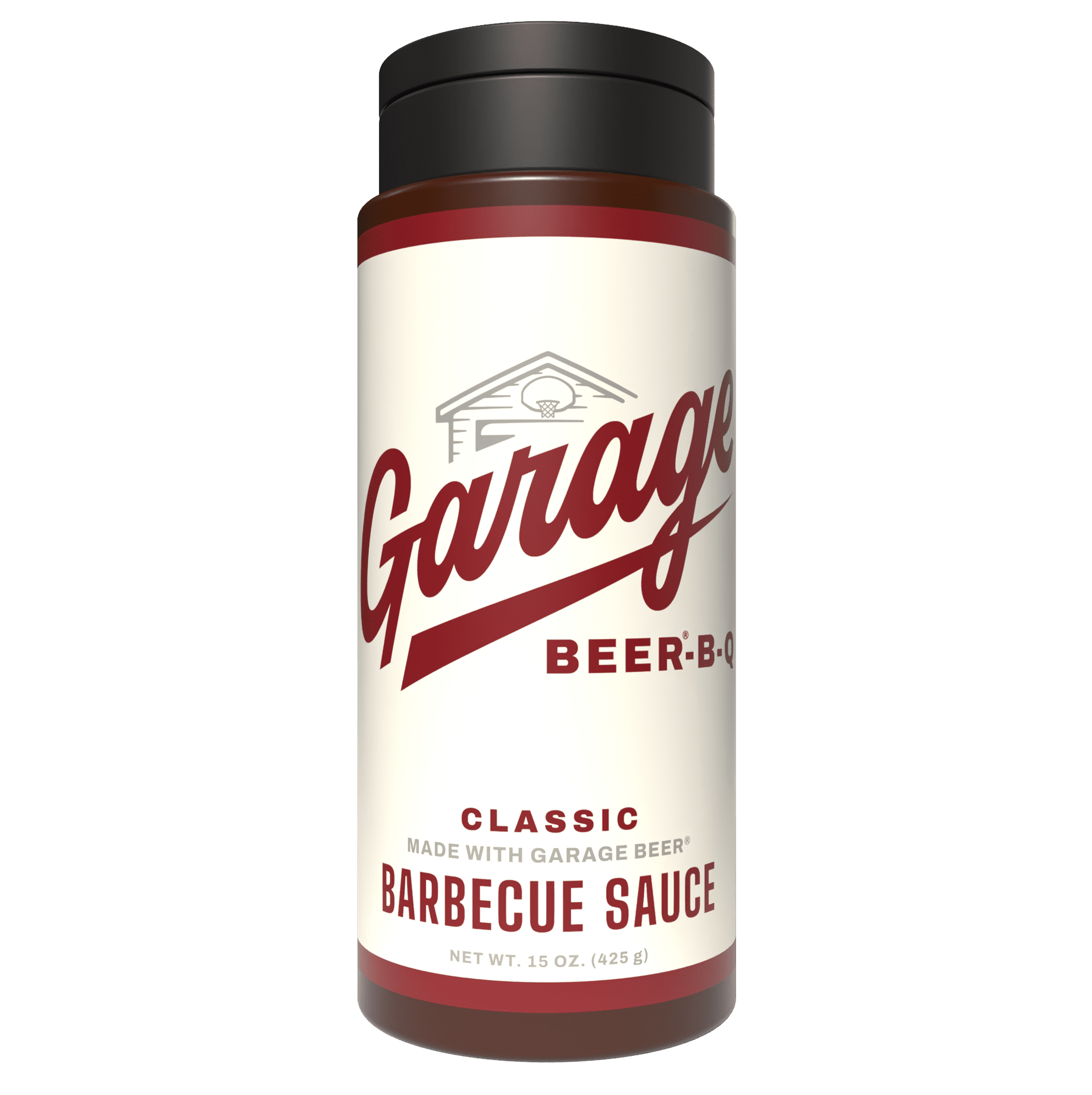 Rufus Teague Garage Beer-B-Q; Classic barbecue sauce; 15oz squeeze