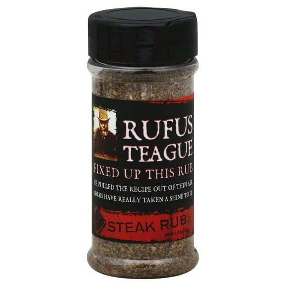 Rufus Teague Rub, Steak, 6.2 Oz
