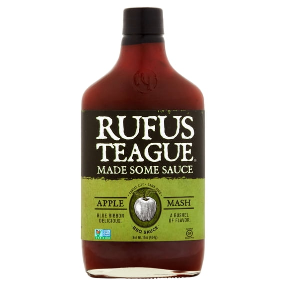 Rufus Teague Sauce Bbq Apple Mash,16 Oz (Pack Of 6)