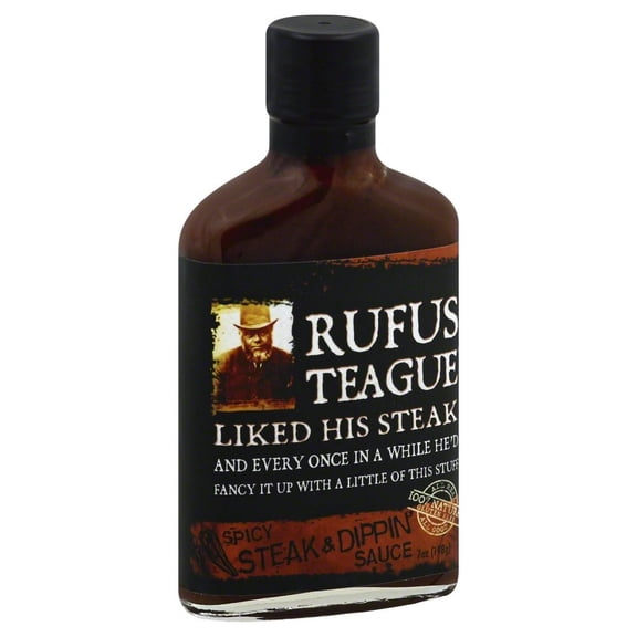 Rufus Teague Steak & Dipping Sauce, Spicy, 7 Oz
