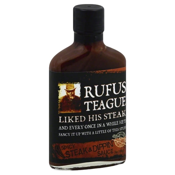 Rufus Teague Steak & Dipping Sauce, Spicy, 7 Oz