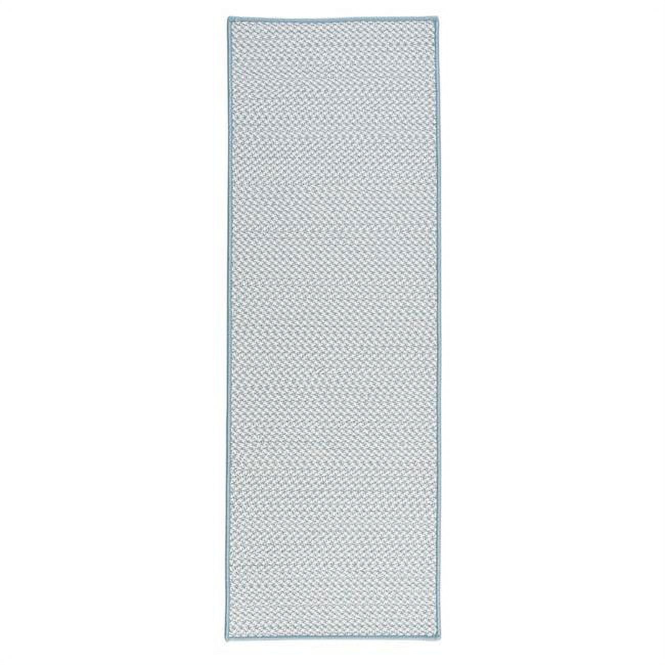 Rug 2 ft. 6 in. x 12 ft. Herringbone Mudroom Braided Runner Federal