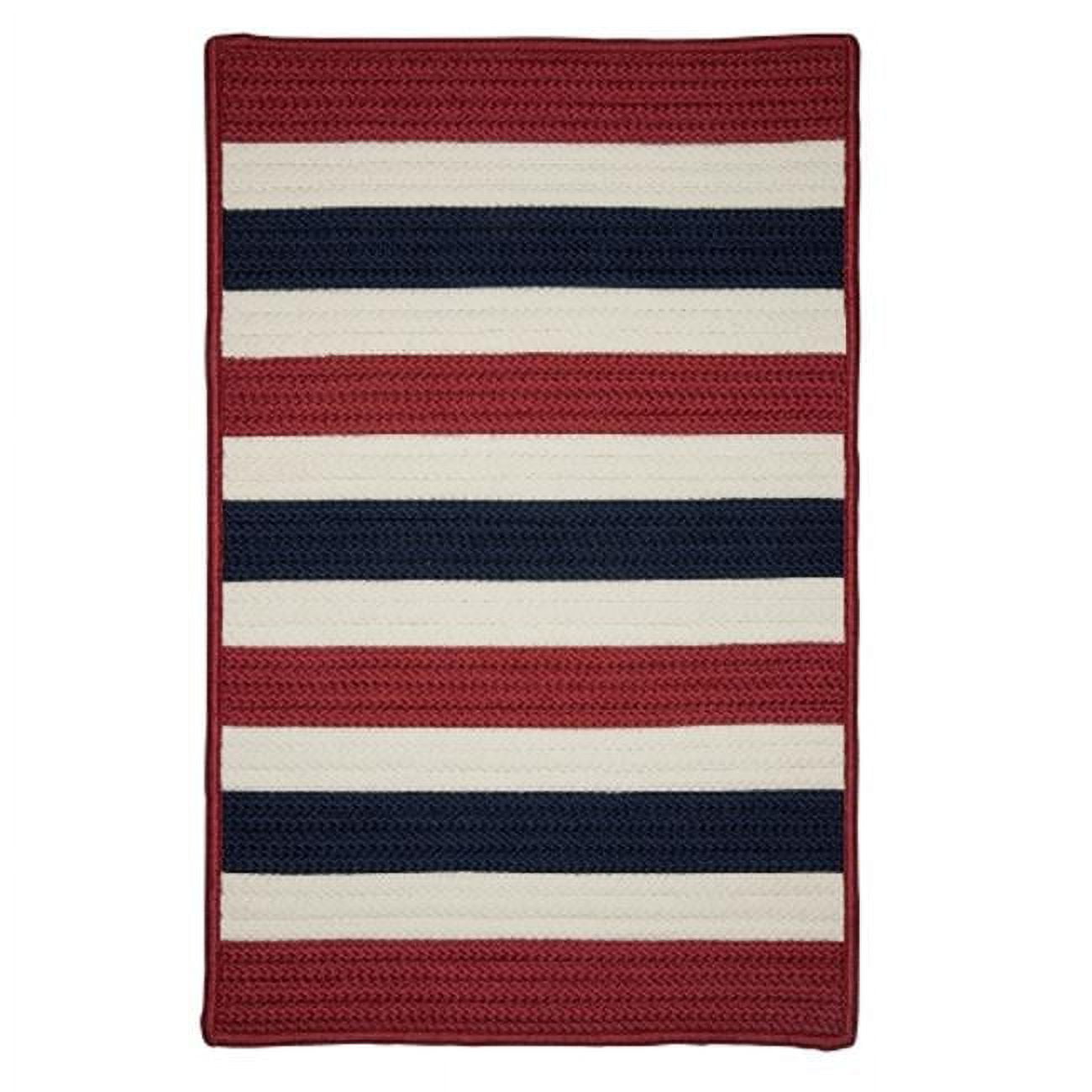 Rug 2 x 4 ft. Portico Braided Rug Patriotic Stripe - Walmart.com