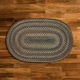 thumbnail image 1 of Rug  4 x 4 ft. Cedar Cove Round Braided Rug Gray, 1 of 1