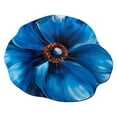 thumbnail image 1 of Rug 40x40cm Shaped Flower Diatom Pulp Carpet with QuickDrying and AntiSlip Features Washable Rug Blue 40x40cm, 1 of 4