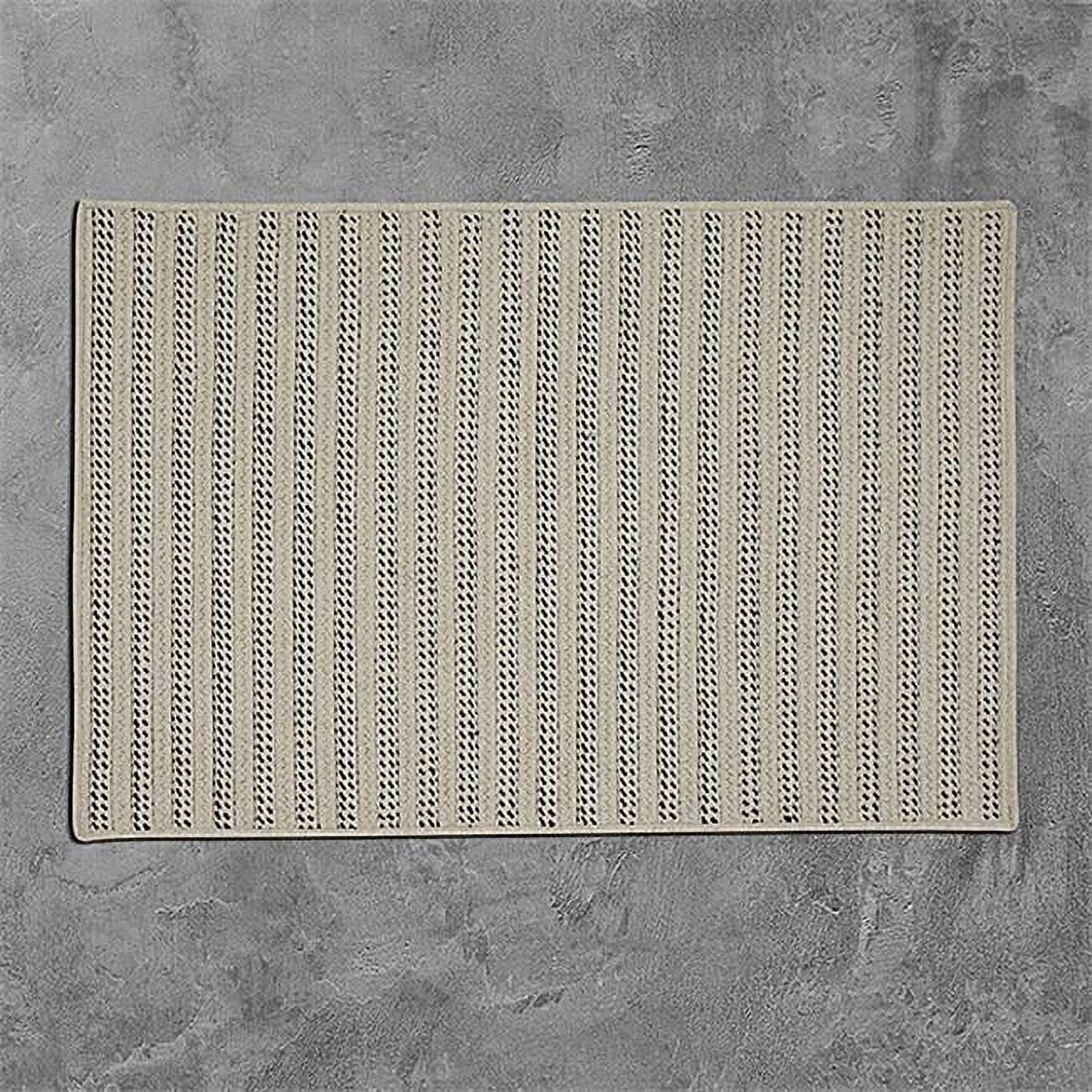 Rug 9 x 12 ft. Sunbrella Booth Bay Braided Rug Black - Walmart.com