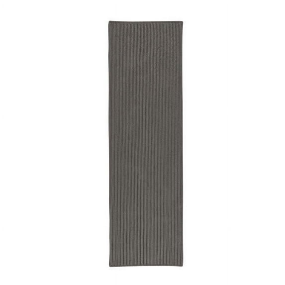 Rug All-Purpose Mudroom Braided Runner Harbor Grey - 2 ft. 6 in. x 7 ft.