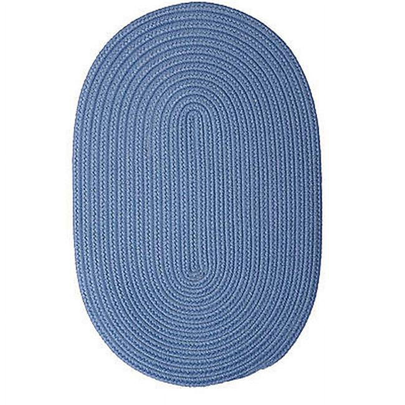 Rug Boca Raton Braided Rug Blue Ice 5 ft. x 8 ft.
