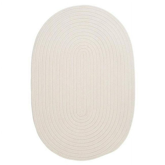 Rug Boca Raton Braided Rug - White - 7ft. x 9ft.