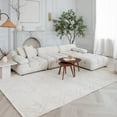 thumbnail image 1 of Rug Branch Casa Boho Abstract Indoor Area Rug, Beige Cream - 4'x6', 1 of 7