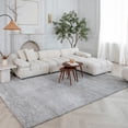 thumbnail image 1 of Rug Branch Casa Modern Abstract Indoor Runner Rug, Grey  - 2'x8', 1 of 5