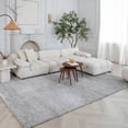thumbnail image 1 of Rug Branch Casa Modern Abstract Indoor Area Rug, Grey  - 6'x9', 1 of 8