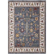 Rug Branch Classic/Traditional Classic Blue Indoor Area Rug - 8' x 10'