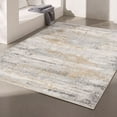 thumbnail image 1 of Rug Branch Contemporary Abstract  Grey Beige Indoor Area Rug - 5x7, 1 of 7
