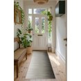 thumbnail image 1 of Rug Branch Contemporary Abstract Lines Black Grey Indoor Runner Rug - 2x8, 1 of 4