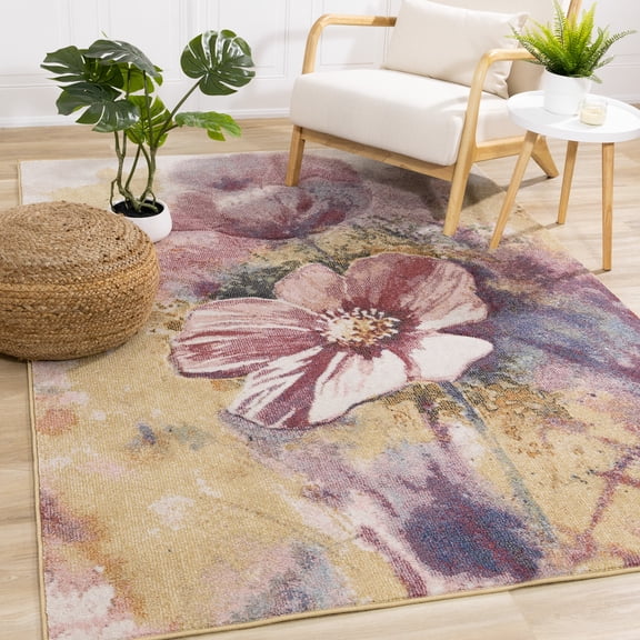 Rug Branch Contemporary Botanical Organic Indoor Area Rug - 8' x 11'