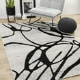 thumbnail image 1 of Rug Branch Contemporary Distressed, Organic Grey Indoor Area Rug - 5' x 8', 1 of 8