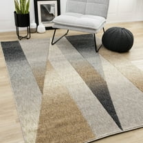 Rug Branch Contemporary Geometric Grey Indoor Area Rug - 8' x 11'