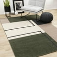 thumbnail image 1 of Rug Branch Contemporary Geometric, Tonal/Solid Green Indoor Area Rug - 8' x 11', 1 of 8