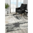 thumbnail image 1 of Rug Branch Contemporary Scandinavian  Grey Beige Indoor Area Rug - 6x9, 1 of 5